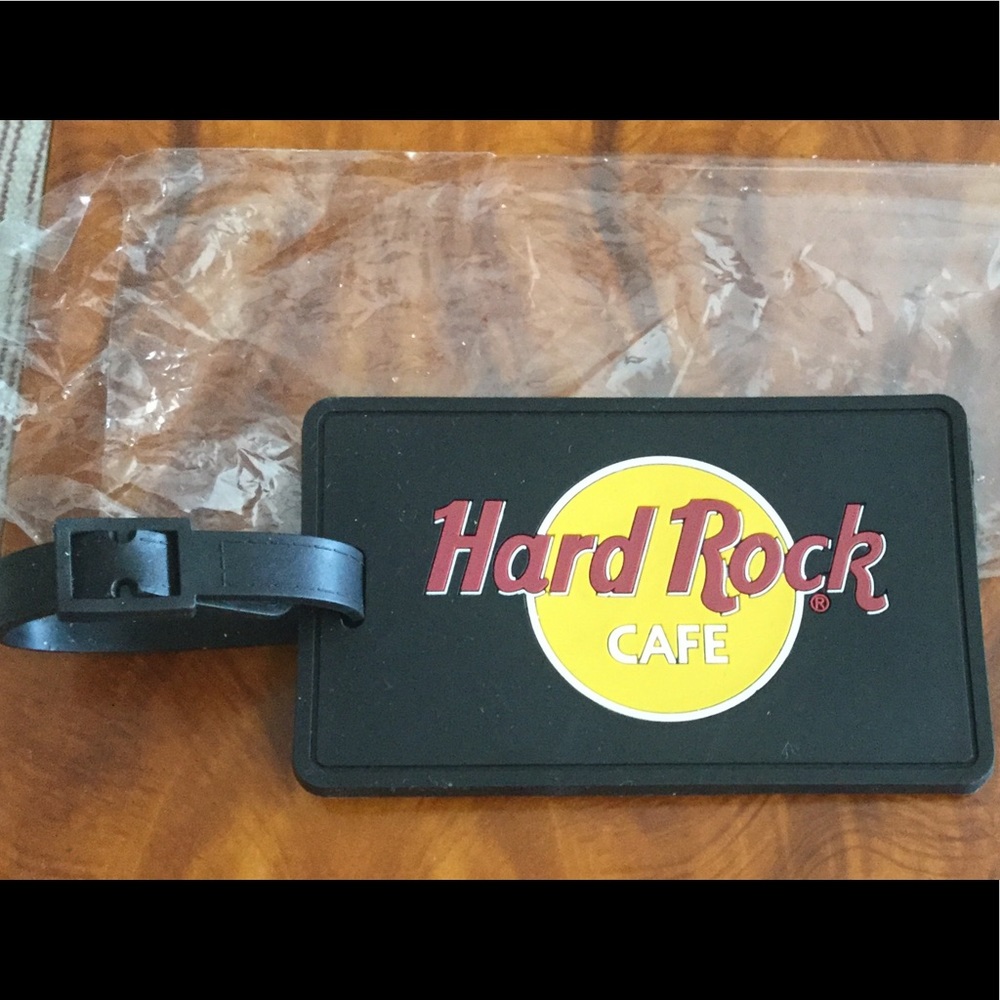 Hard Rock Cafe Luggage Tag